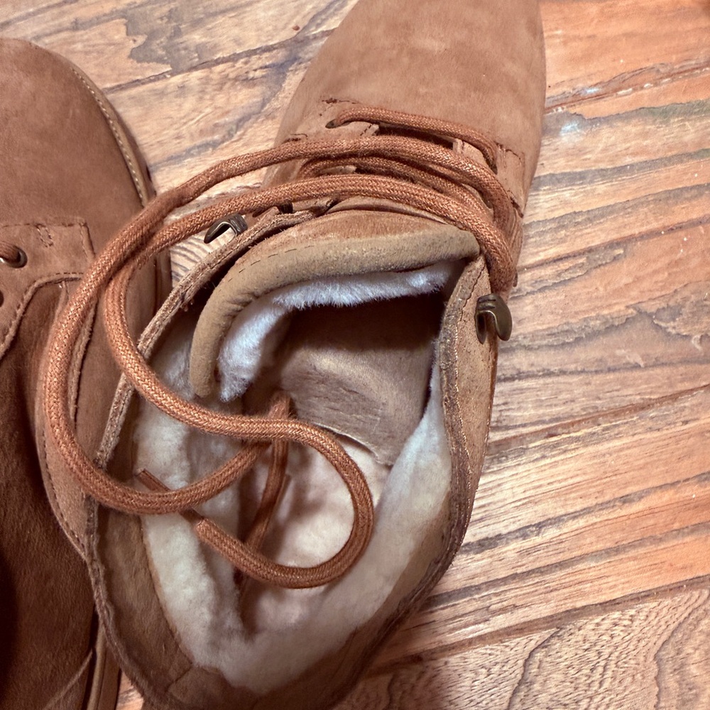 UGG Chestnut Suede Ankle Boot - Warm Brown - Picture 2 of 7